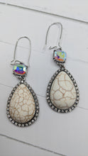 Load image into Gallery viewer, Crystal Springs Teardrop Earrings
