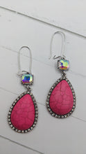 Load image into Gallery viewer, Crystal Springs Teardrop Earrings
