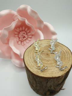 Designer Inspired Crystal YSL Earrings