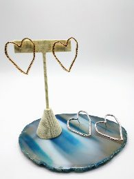 Oversized Heart Earrings