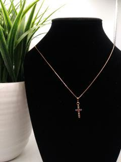 Crystal Cross Necklace